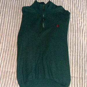 Polo Ralph Lauren Green Quarter-Zip Men’s Large